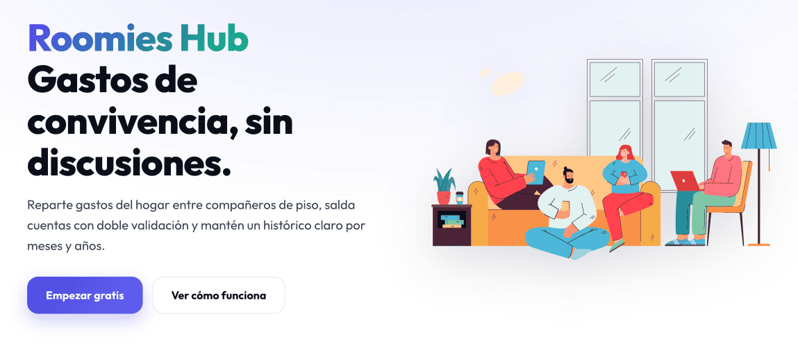 Roomies Hub - Shared flat expenses app